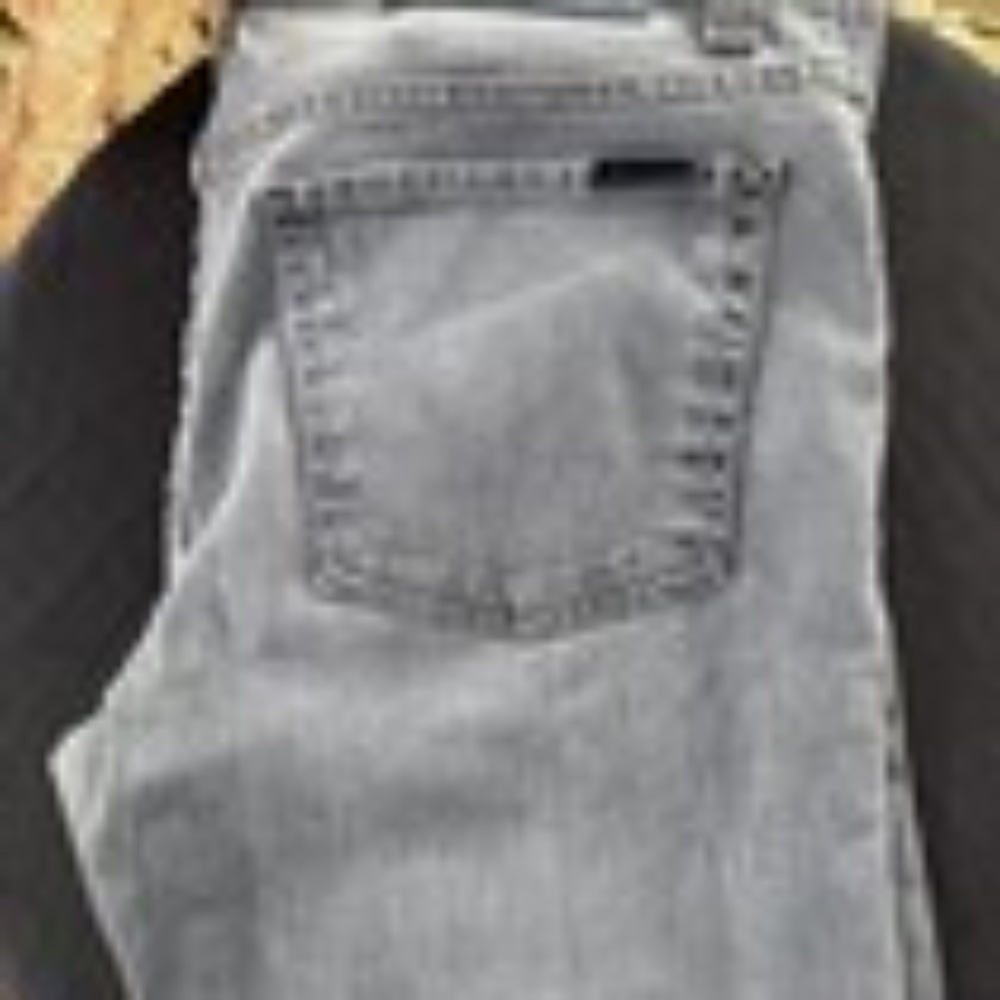 Fidelity Men’s Size 30 Jeans Gray Denim Jimmy Slim Straight Made In USA Preppy